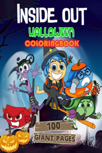 Inside Out Halloween Coloring Book