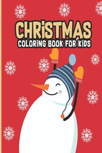Christmas coloring book for kids