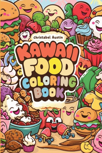 Kawaii Coloring Book Food