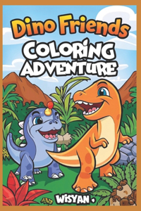 Dino Friends Coloring Adventure