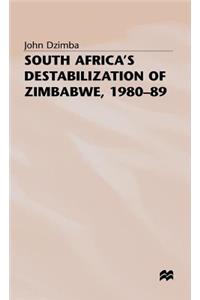 South Africa's Destabilisation of Zimbabwe, 1980-89
