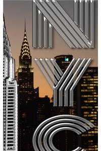 Iconic Chrysler Building New York City Sir Michael Huhn Artist Drawing Journal