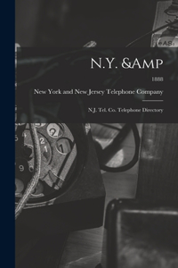 N.Y. & N.J. Tel. Co. Telephone Directory; 1888