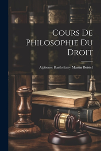 Cours De Philosophie Du Droit