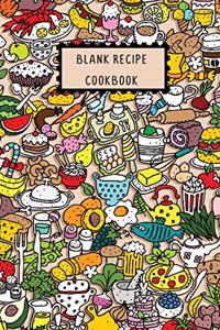 Blank Recipe Cookbook