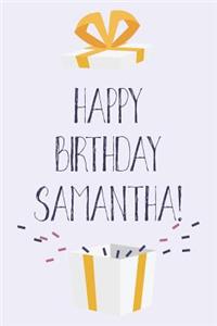 Happy Birthday Samantha