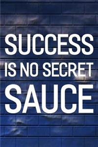 Success Is No Secret Sauce