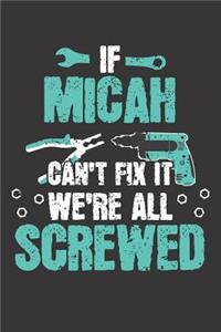 If MICAH Can't Fix It