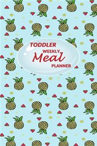 Toddler Weekly Meal Planner