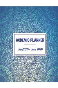 Acdemic Planner July 2019-June 2020