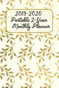 2019 - 2020 Portable 2-Year Monthly Planner