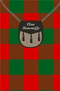 Clan Moncrieffe Tartan Journal/Notebook