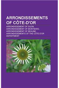 Arrondissements of Cote-D'Or