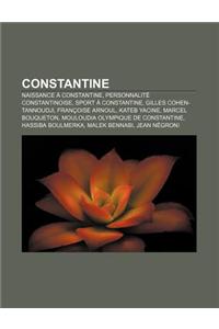 Constantine: Naissance a Constantine, Personnalite Constantinoise, Sport a Constantine, Gilles Cohen-Tannoudji, Francoise Arnoul, K