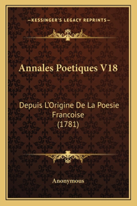 Annales Poetiques V18