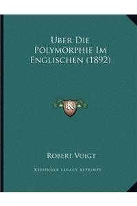 Uber Die Polymorphie Im Englischen (1892)