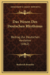 Das Wesen Des Deutschen Rhythmus