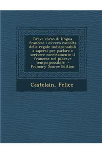 Breve Corso Di Lingua Francese