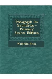 Padagogik Im Grundriss