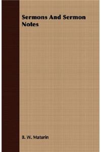Sermons and Sermon Notes
