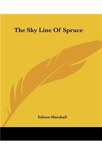 Sky Line Of Spruce