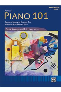 Piano 101 -- Notespeller, Bk 1