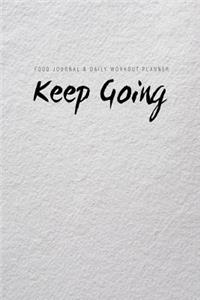 Food Journal & Daily Workout Planner