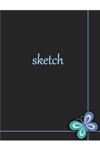 Butterfly Blue (Sketchbook)