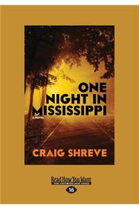 One Night in Mississippi: A Novel (Large Print 16pt)