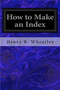 How to Make an Index