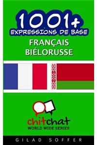 1001+ Expressions de Base Français - biélorusse
