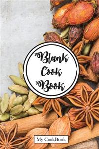 Blank Cookbook
