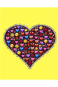 Heart Emoji Sketchbook