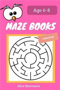 MAZE Book for Kids Ages 6-8