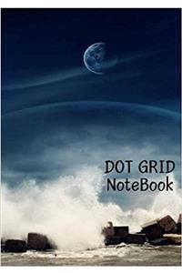 Dot Grid Notebook: Disperse