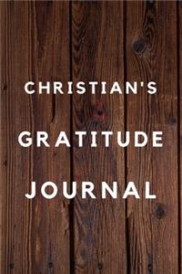 Christian's Gratitude Journal