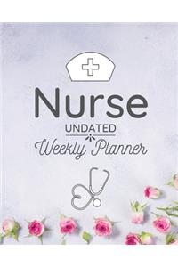 Nurse Undated Weekly Planner