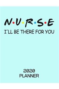 2020 Planner: Blue Nurse Planner 2020 - Nursing Planner 2020 - Weekly, Monthly and Yearly Organizer and Planner for Nurses and Nursing Students