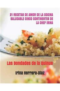 21 Recetas de Amor de la Cocina Saludable Cinco Continentes de la Chef Irina
