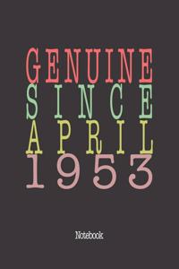 Genuine Since April 1953