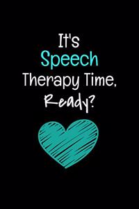 It's Speech Therapy Time Ready