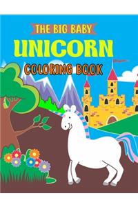 Big Baby Unicorn Coloring Book