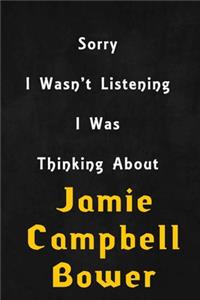 Sorry I wasn't listening, I was thinking about Johnny Depp