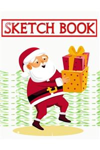 Sketchbook For Markers Christmas Gift Bringer