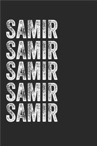 Name SAMIR Journal Customized Gift For SAMIR A beautiful personalized