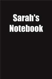 Sarah's Notebook