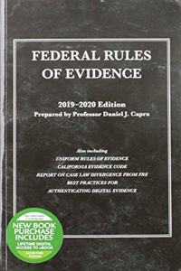 Federal Rules of Evidence, with Faigman Evidence Map, 2019-2020 Edition