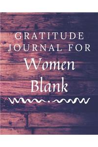 Gratitude Journal For Women