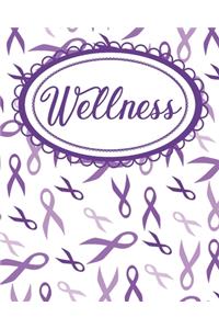 Purple Ribbon Self-Awareness Wellness Workbook