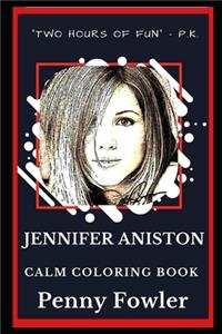 Jennifer Aniston Calm Coloring Book